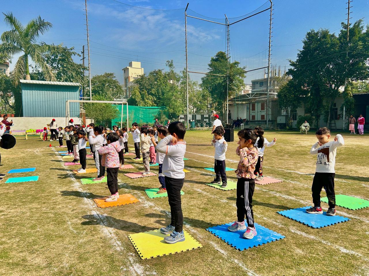 Outdoor fun at Rhythm Play School