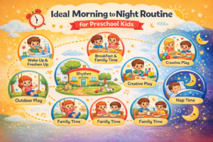 Ideal Morning to Night Routine for Preschool Kids