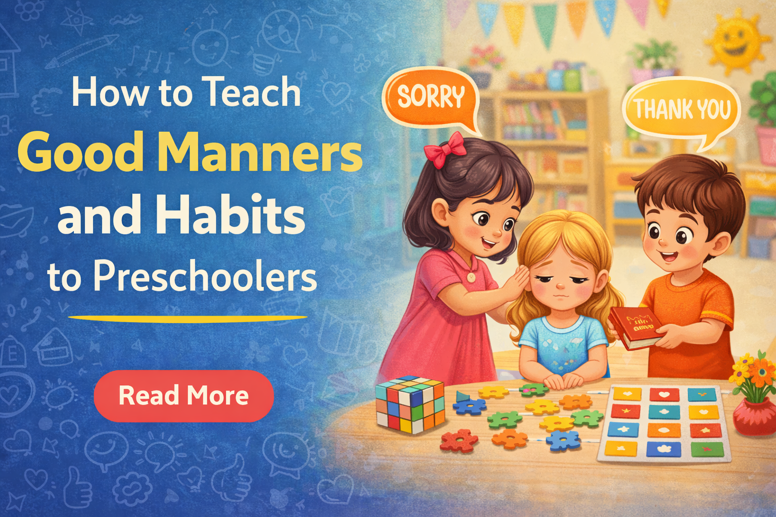 How to Teach Good Manners and Habits to Preschoolers