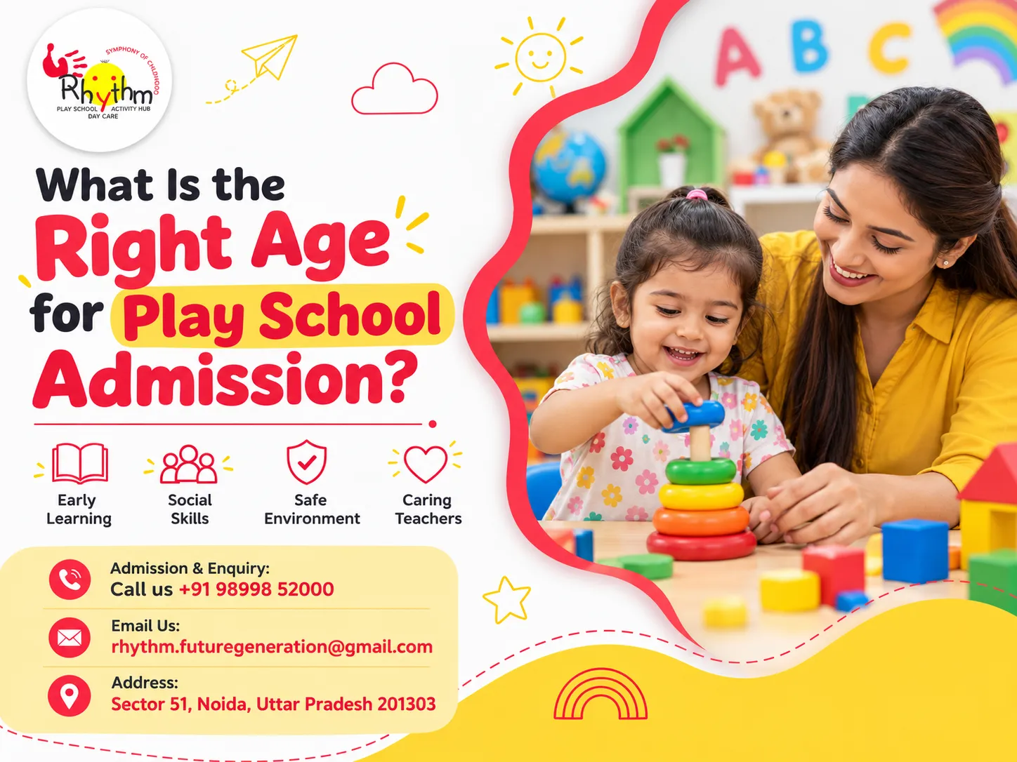 What Is the Right Age for Play School Admission? A Complete Guide for Parents