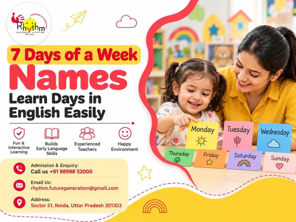 7 Days of a Week Names | Learn Days in English Easily